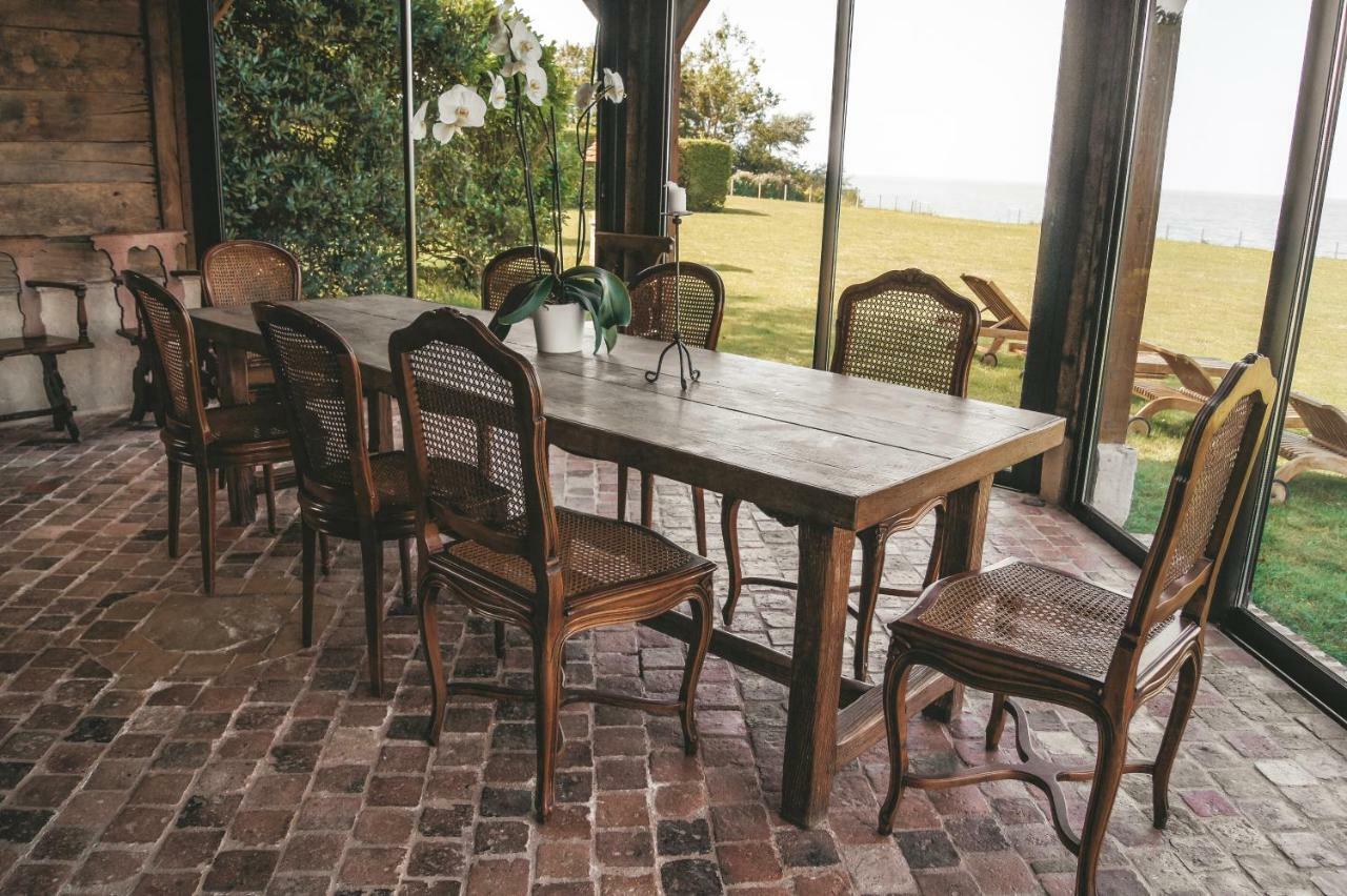 לינה וארוחת בוקר הונפלר "La Girelle, Bord De Mer" מראה חיצוני תמונה